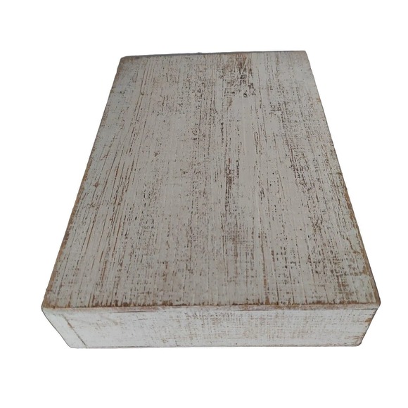 Better Homes & Gardens Floating Shelves White Shelf Lot 2 11.81" x 7.87" Two - Picture 3 of 9